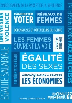 Rapport annuel d’ONU Femmes 2018–2019